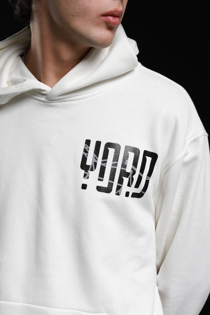 "51" logo-print cotton hoodie