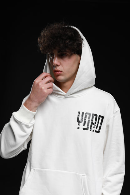 "51" logo-print cotton hoodie