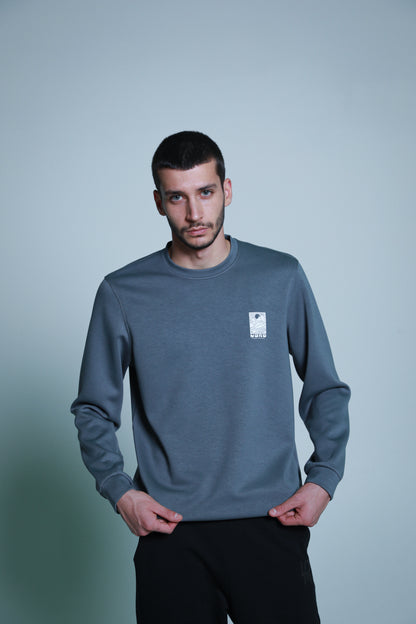 "Ararat Skiing Club" cotton sweatshirt