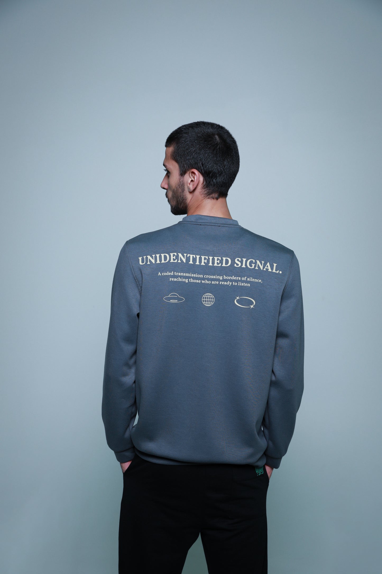 "Star" logo-print cotton sweatshirt