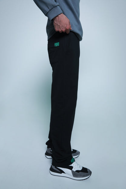 "AG" logo-print cotton track pants