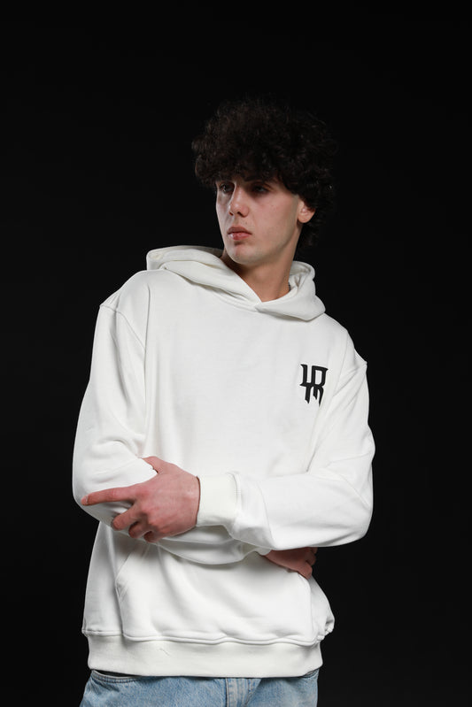 "Diamond" monogram-print cotton hoodie