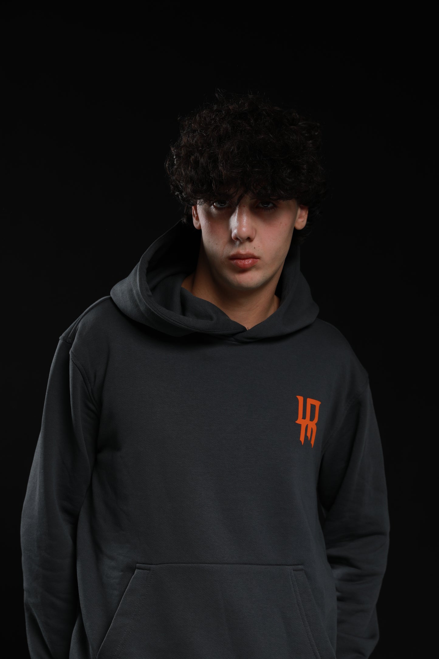 "Diamond" monogram-print cotton hoodie