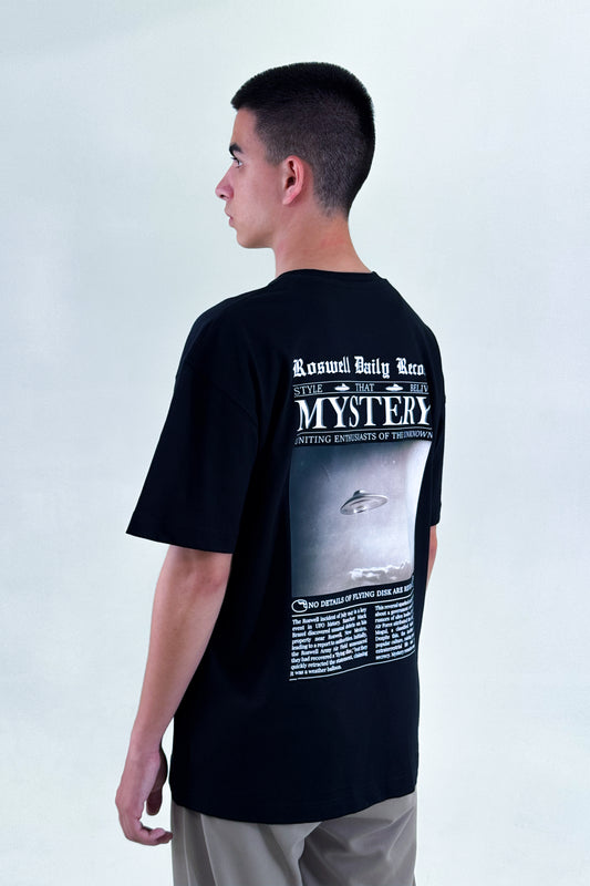 “Roswell” logo-print cotton T-shirt