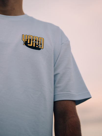 "WOW" logo-print cotton T-shirt