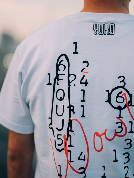 "WOW" logo-print cotton T-shirt